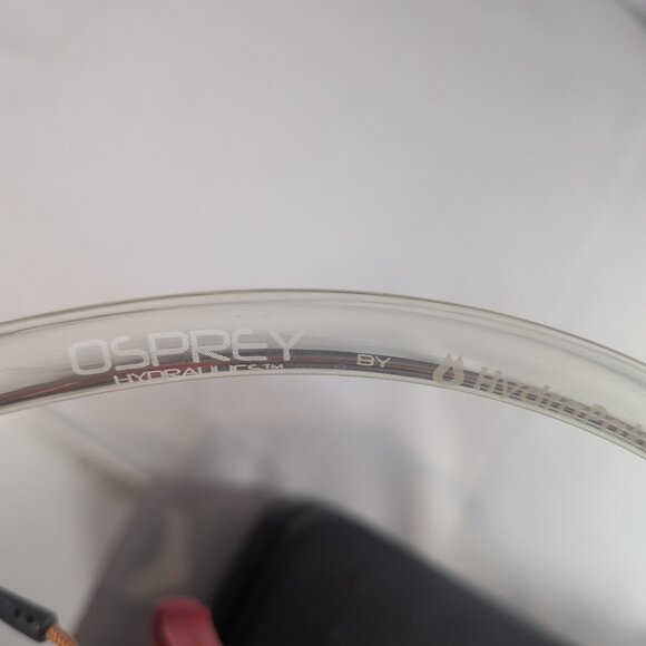 Osprey 3L Katari 3 NEW Grey Orange Sunset Hydration Pack 2.5L Bladder Backpack - Picture 11 of 16